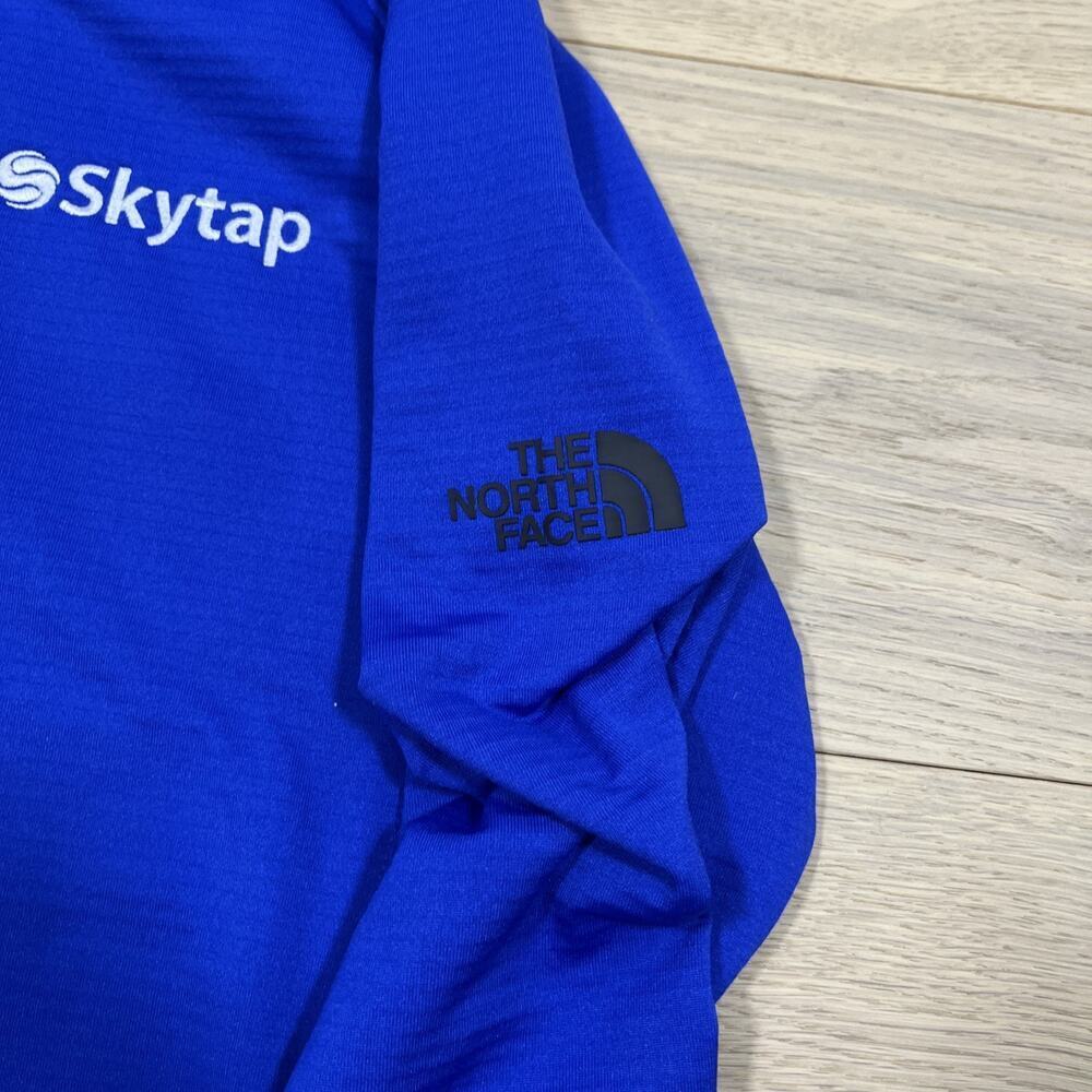 The North Face Summit 1/2 Zip Crevasse Baselayer DotKnit Pullover Mens TNF Blue - Picture 10 of 12